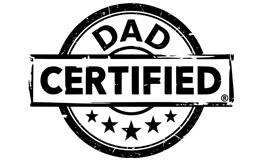 Dad certified Logo